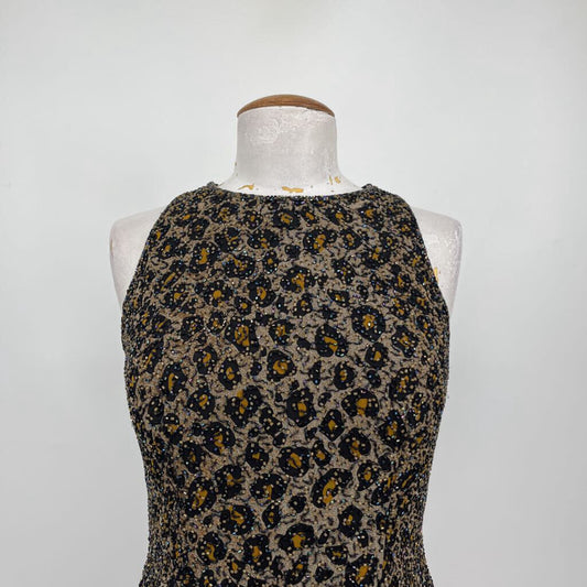 Sean Collection beaded slvls Top