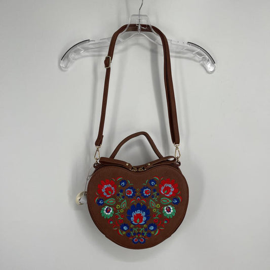 Pink Haley heart Crossbody