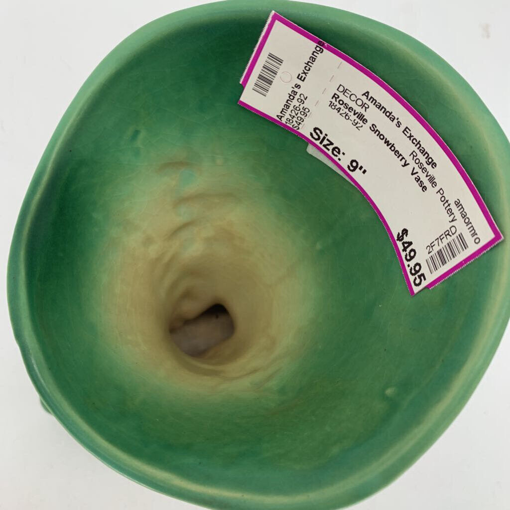 Roseville Snowberry Vase