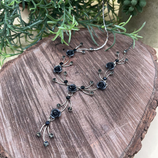 Rose Y Chain Necklace