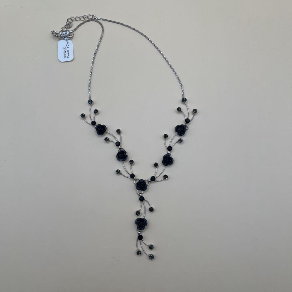 Rose Y Chain Necklace