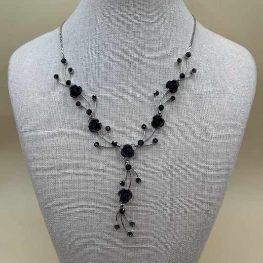 Rose Y Chain Necklace