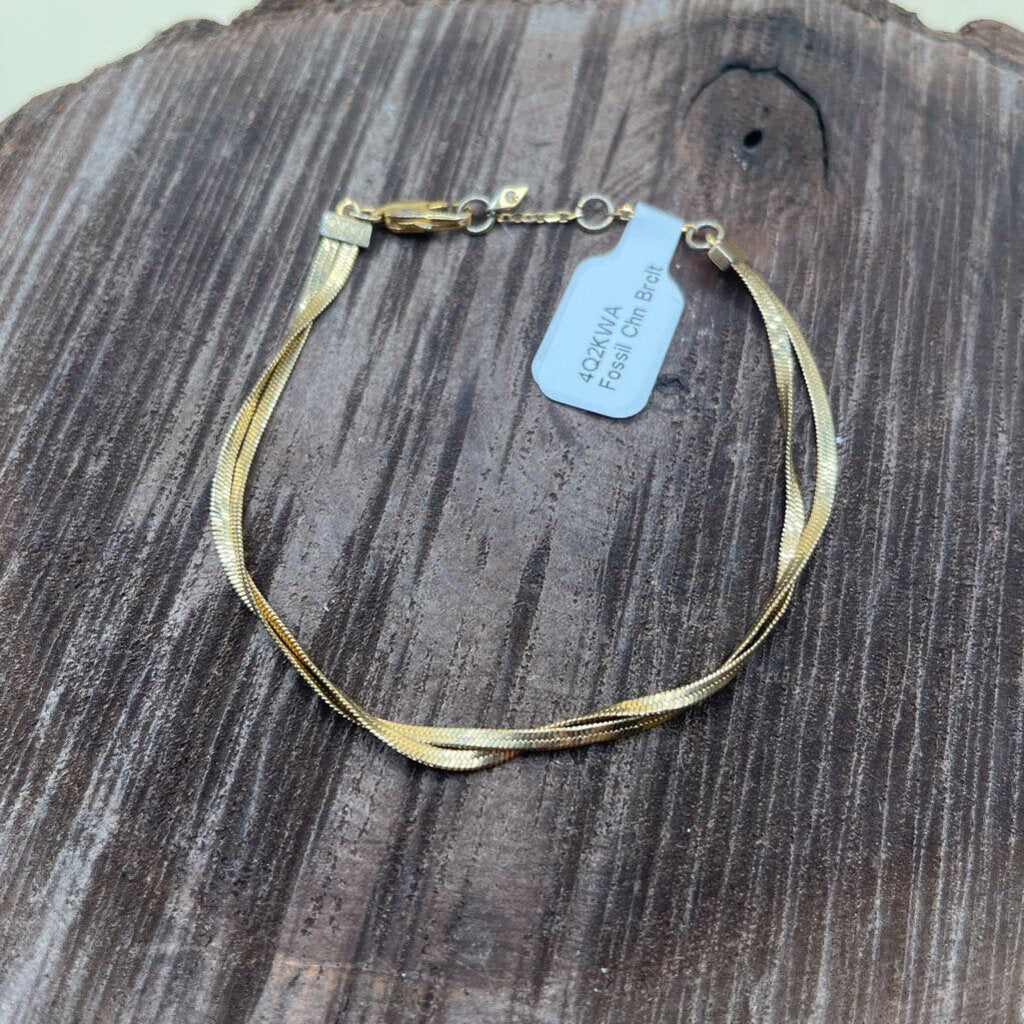 Fossil Chain Bracelet