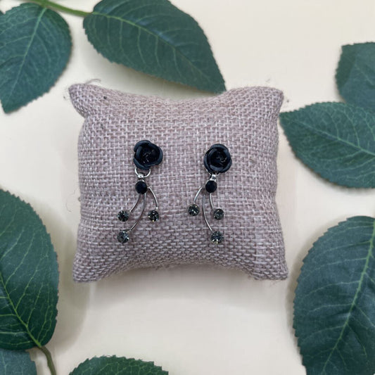 Rose Drop Earrings