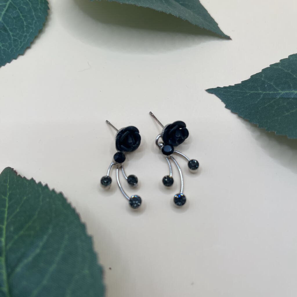 Rose Drop Earrings