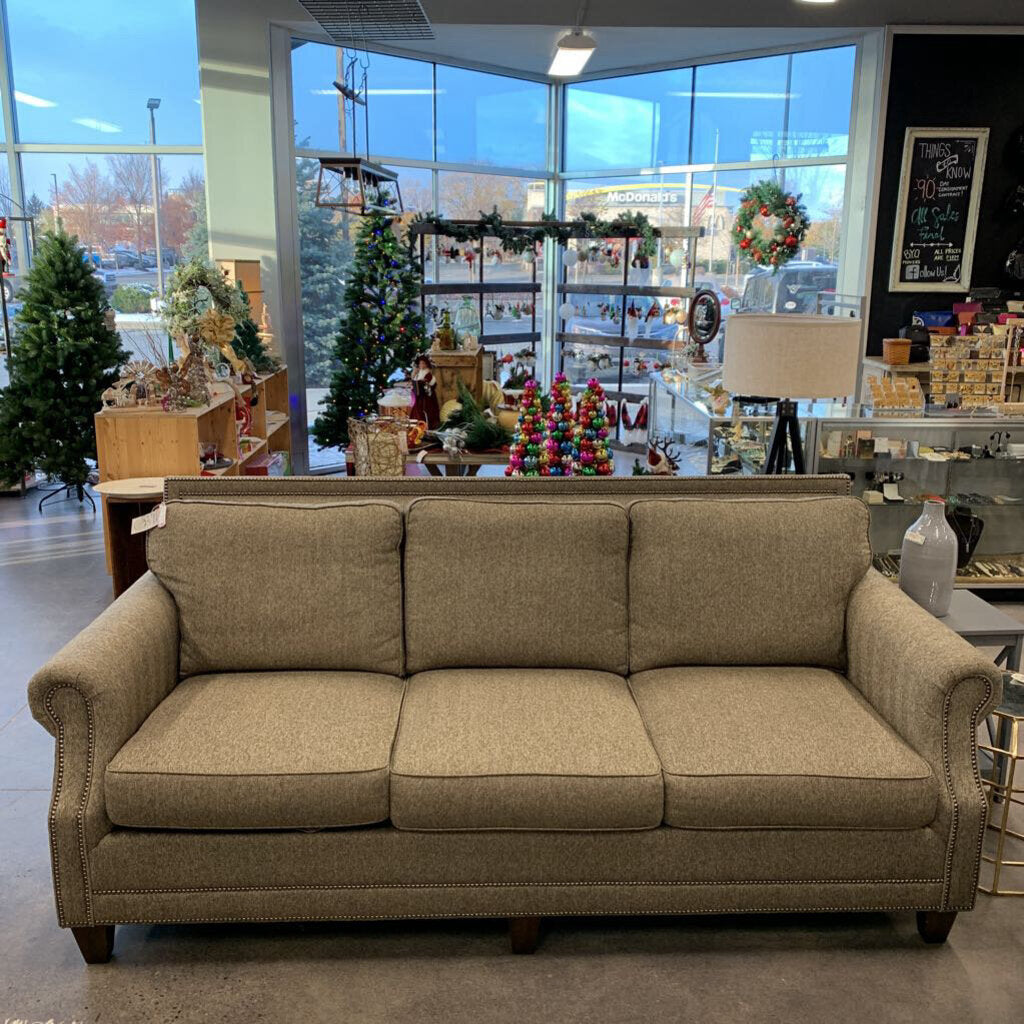 King Hickory Tweed Sofa