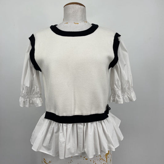 Anthropologie S/s Twofer Sweater