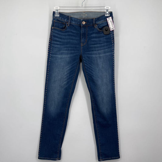 WHBM Studd Trim Jeans