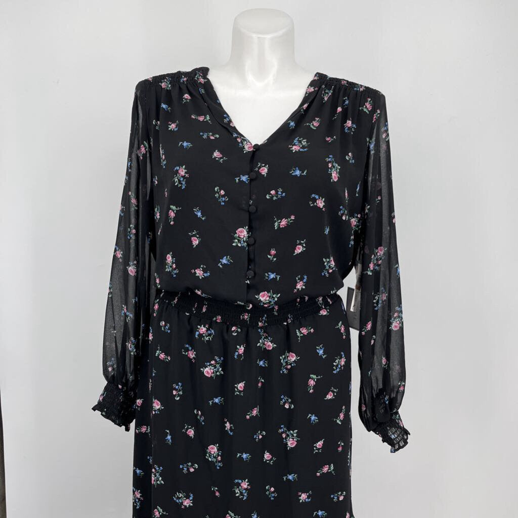 1 State Floral Maxi Dress