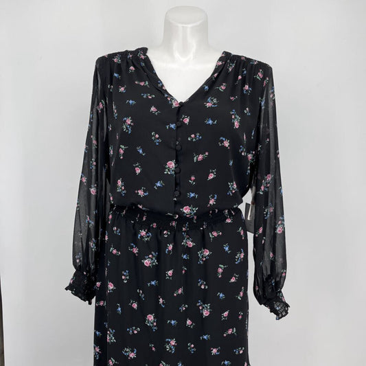 1 State Floral Maxi Dress