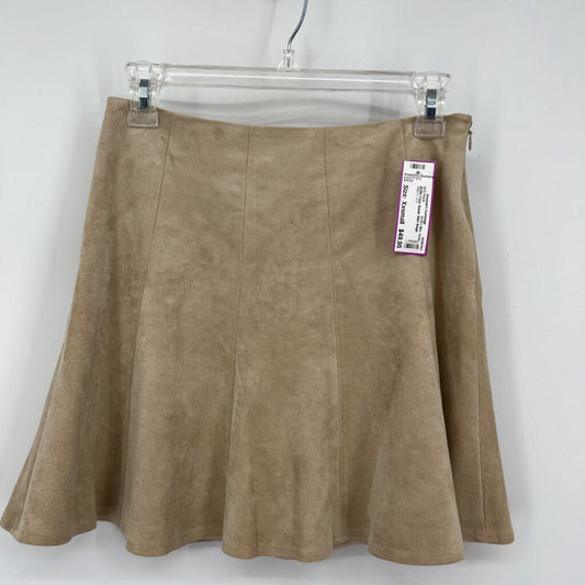 BCBG Faux Suede Skirt