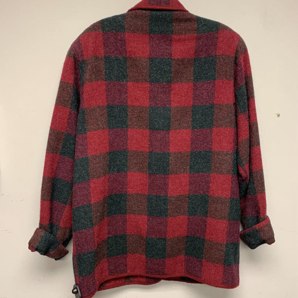 Eddie Bauer Wool Plaid Jacket