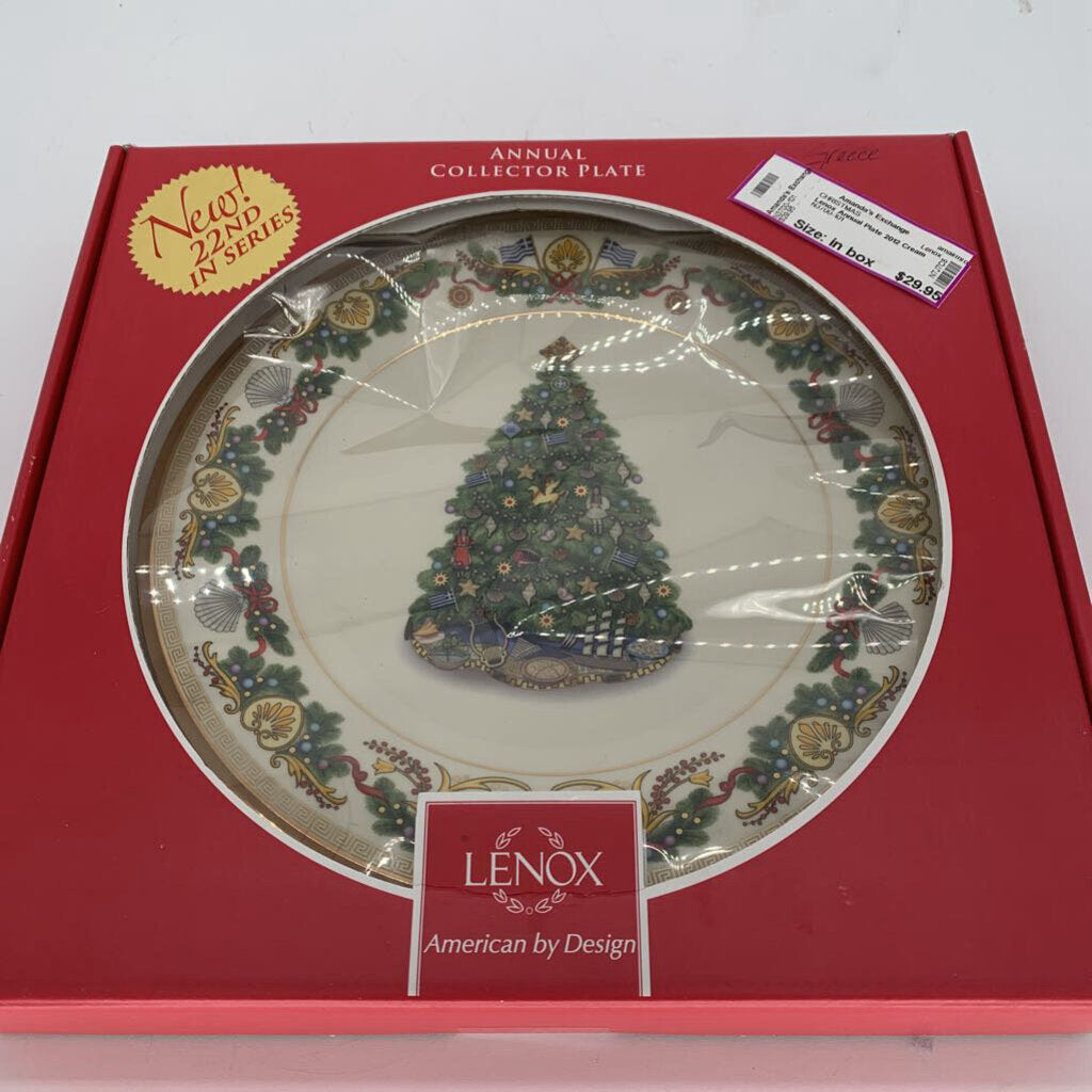 Lenox Annual Plate 2012