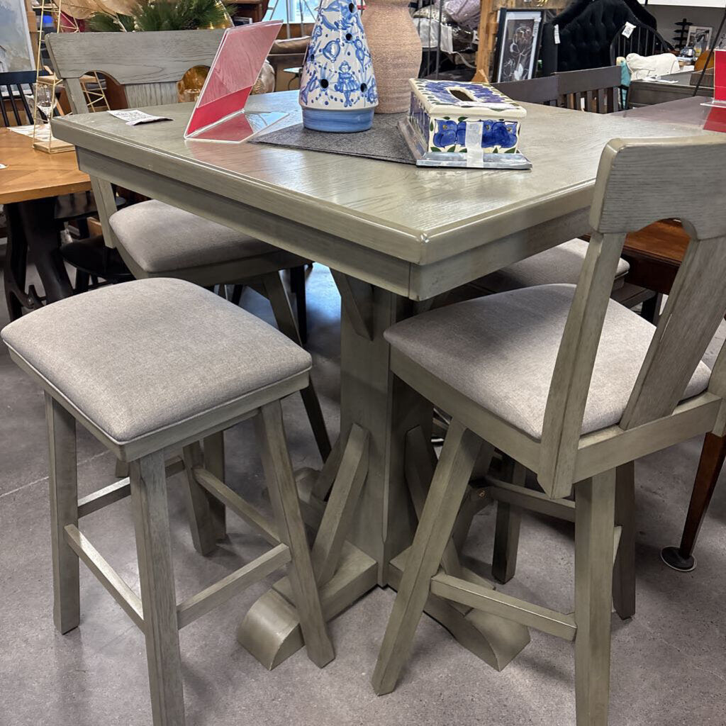 Pub Table w/ Chairs AS IS