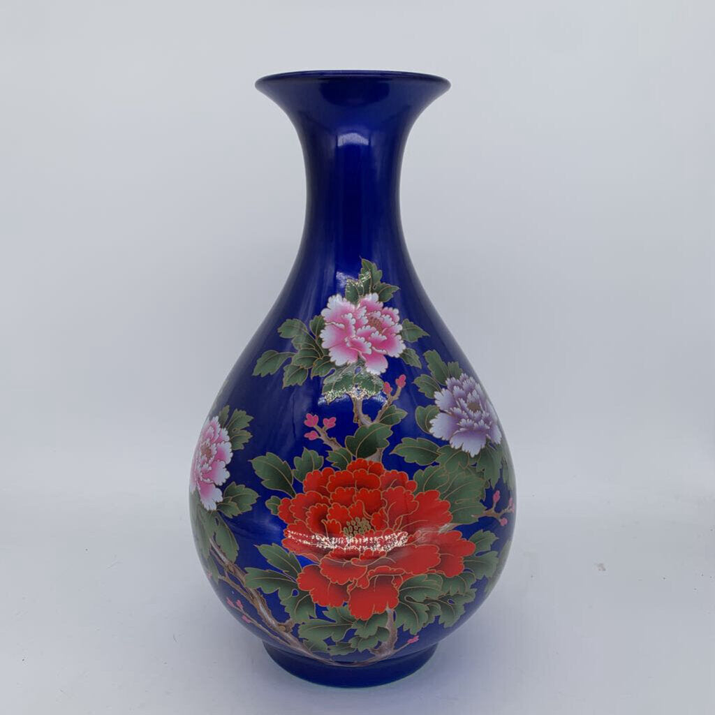 Floral Porcelain Vase