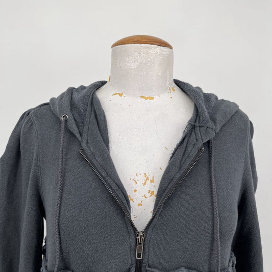 Free People zip front Sweatshirt as is