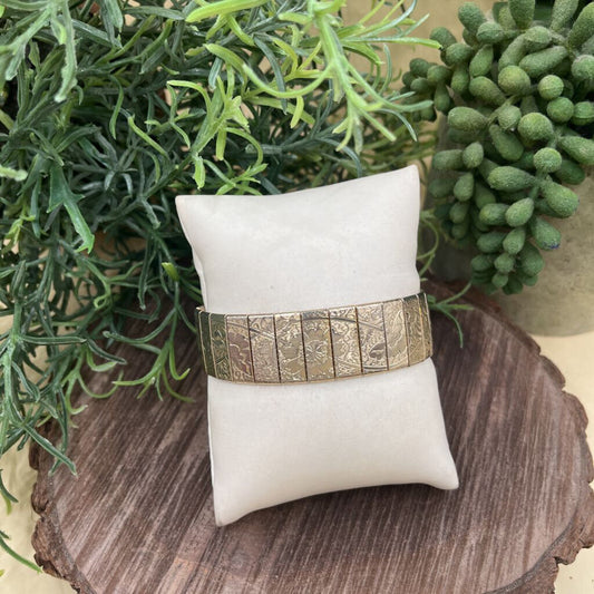Sarah Coventry Floral Bracelet