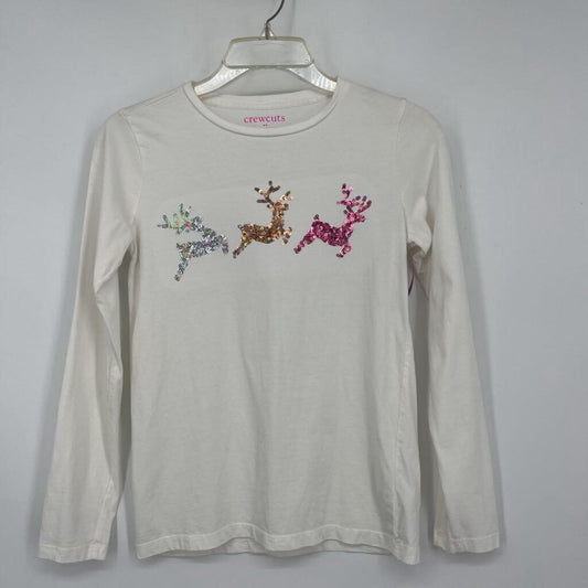 Crewcuts Sequin Deer Tee Shirt