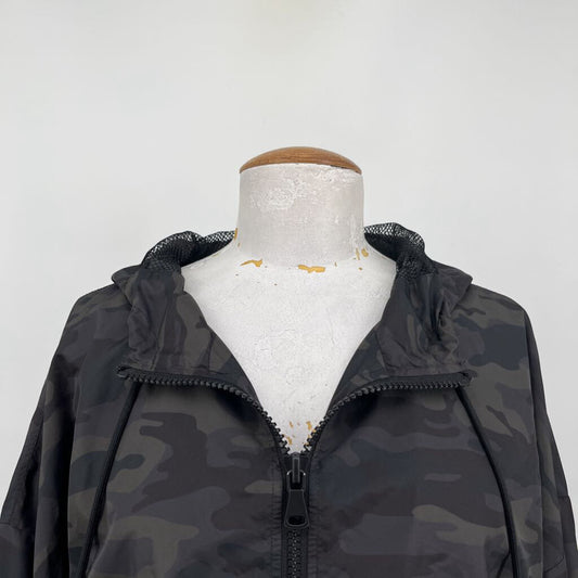 Sanctuary Nylon Camo Jacket