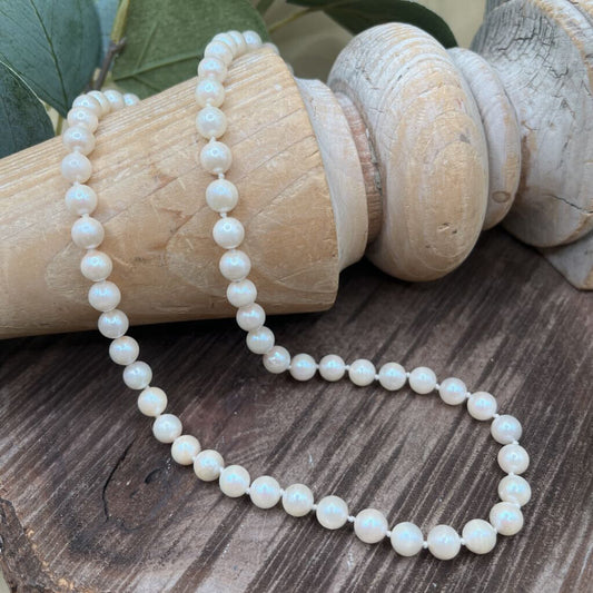 Pearl & 14k Necklace