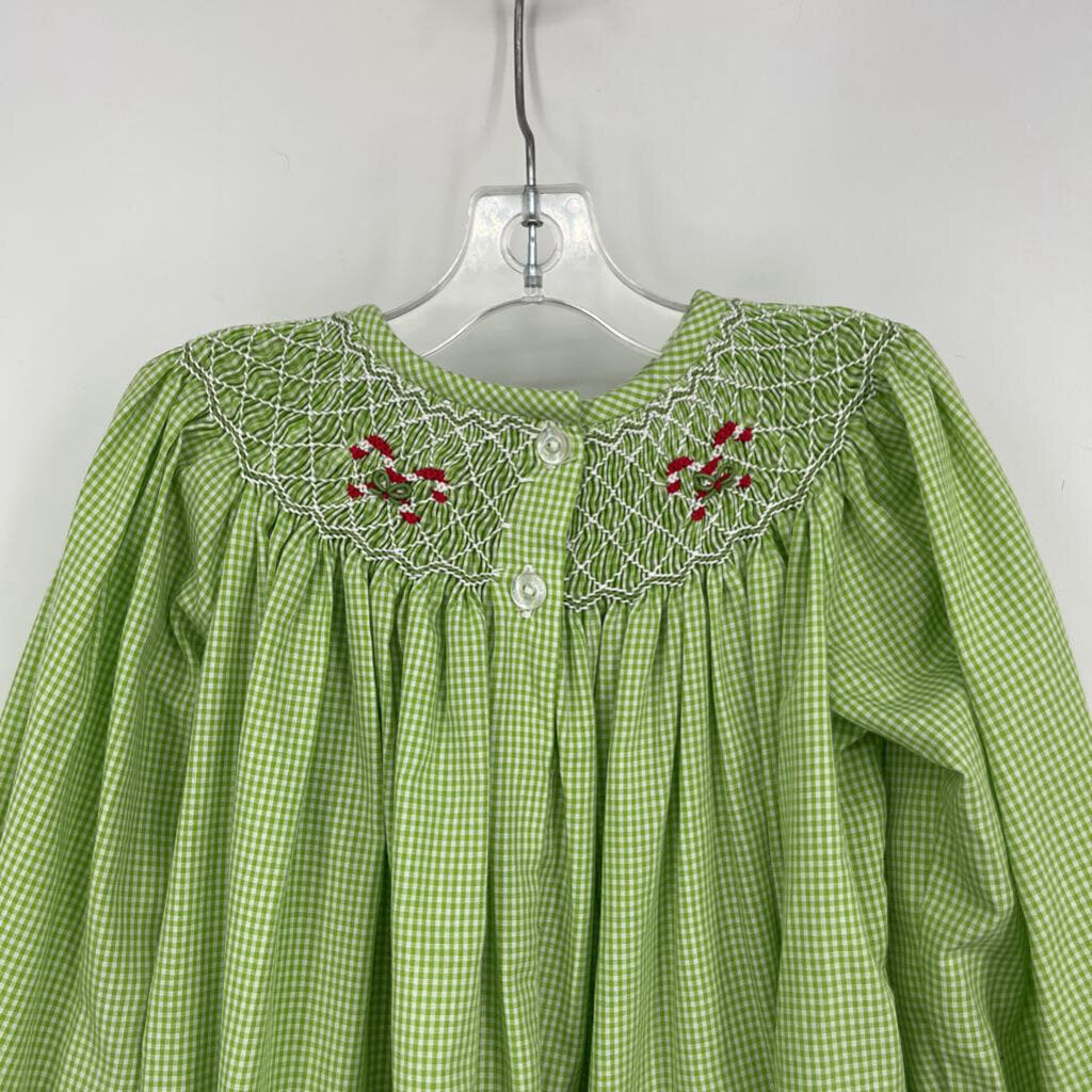 Little English L/s Checked Dress