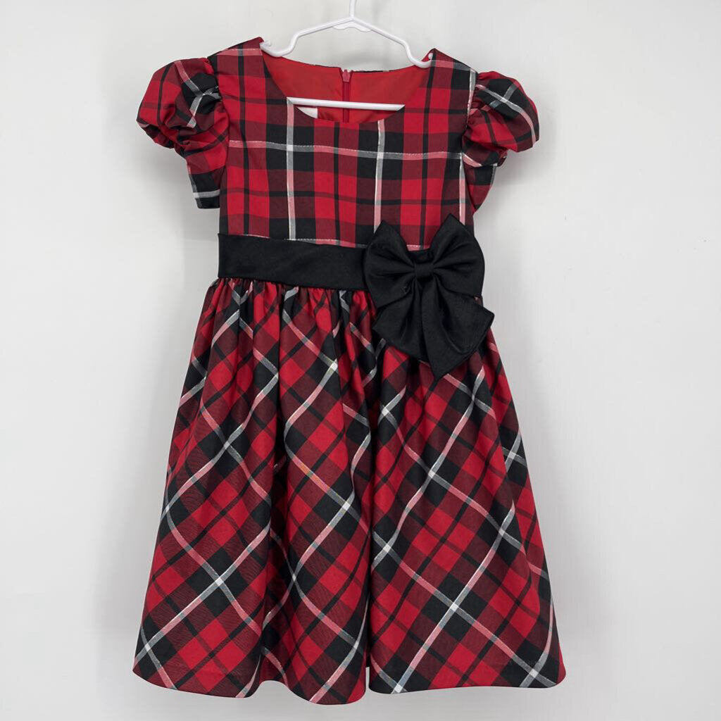 Bonnie Jeans L/s Plaid Dress