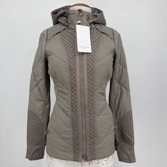 Athleta Hooded Zip Jacket