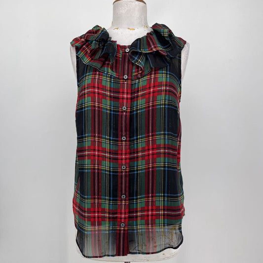 J Crew Slvls Plaid Shirt