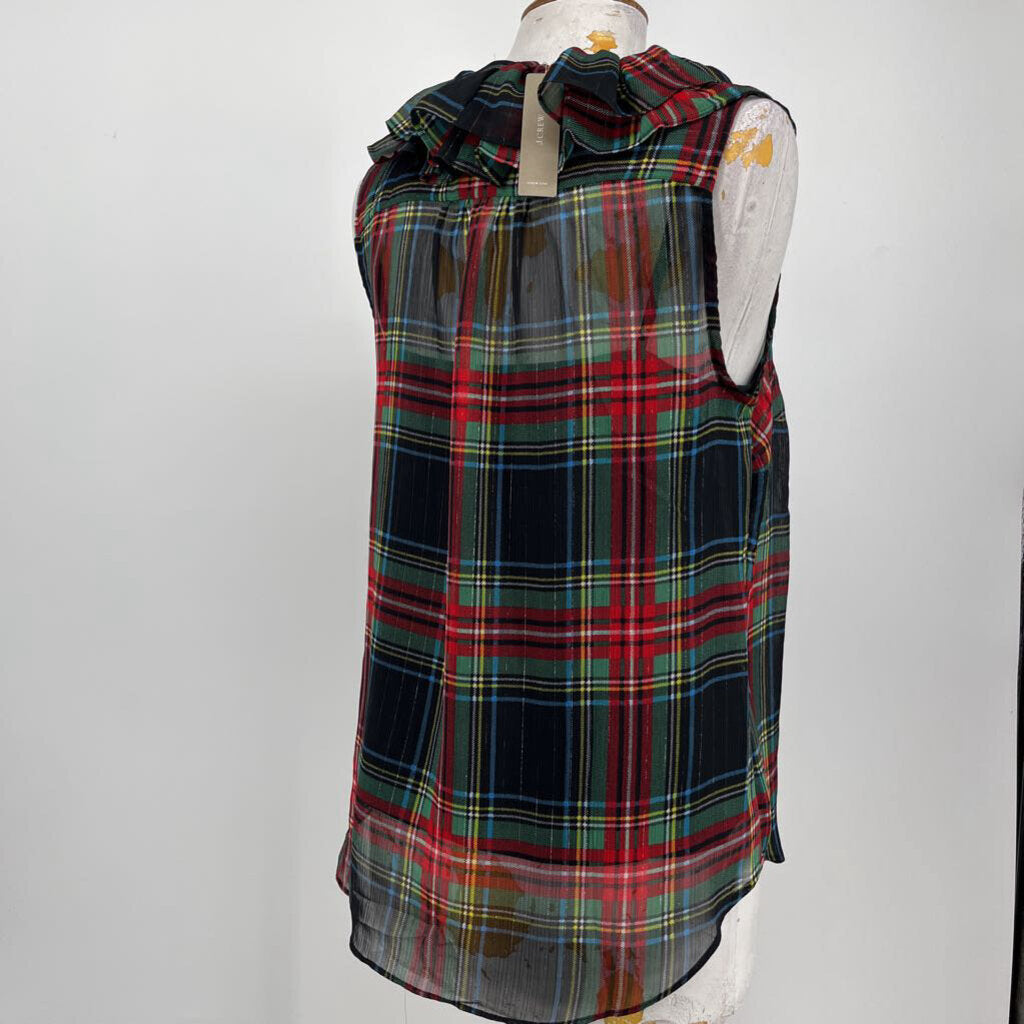 J Crew Slvls Plaid Shirt