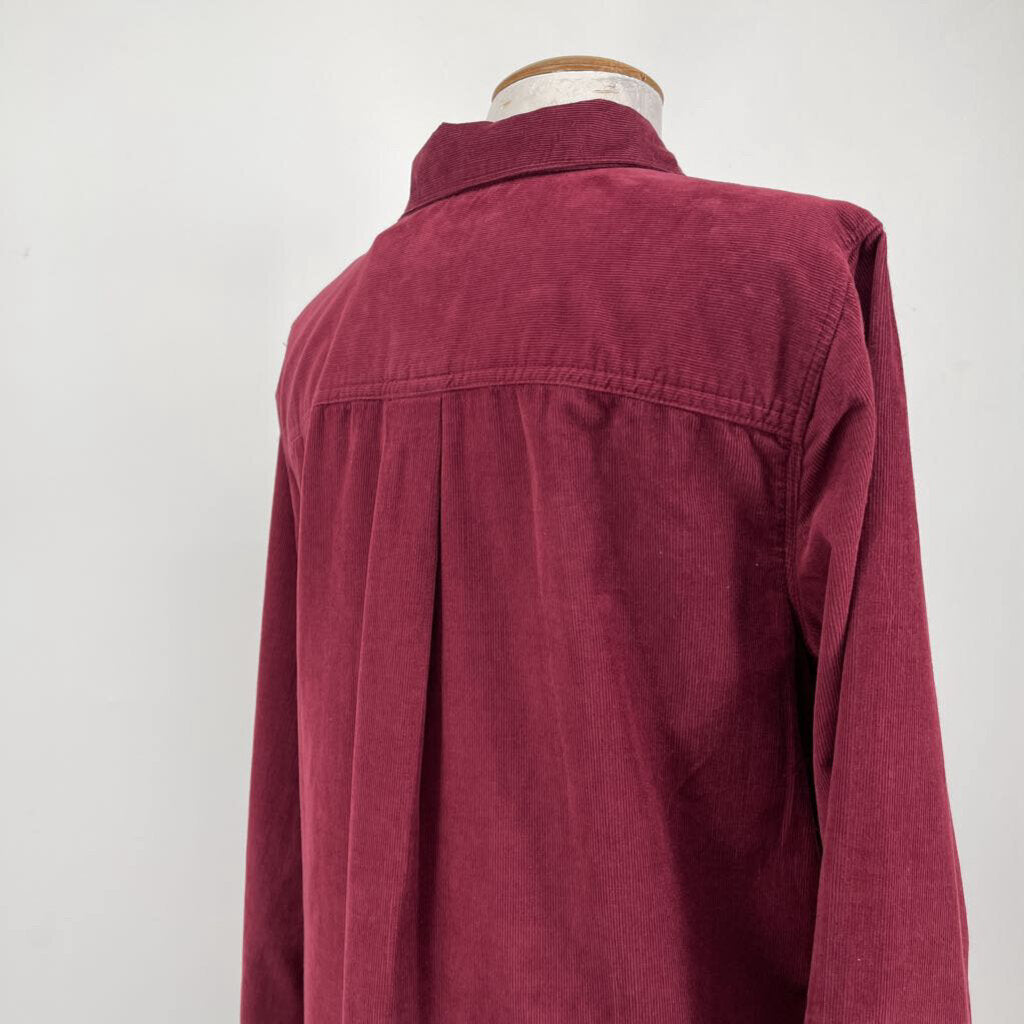 Lands End L/s Corduroy Dres