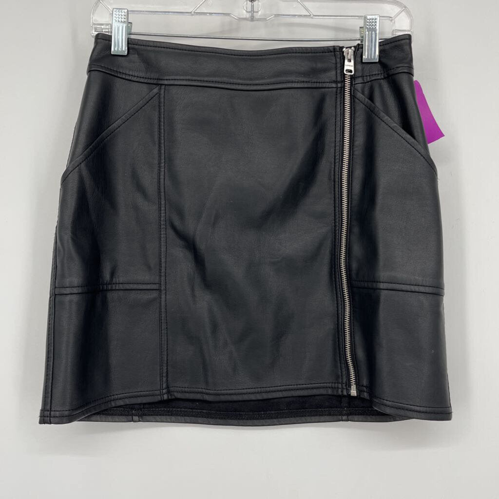 Express Faux Leather Skirt