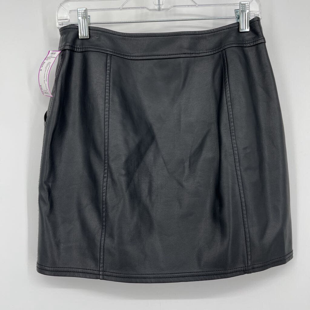 Express Faux Leather Skirt