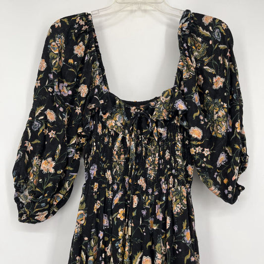 Free People Floral Maxi Dress