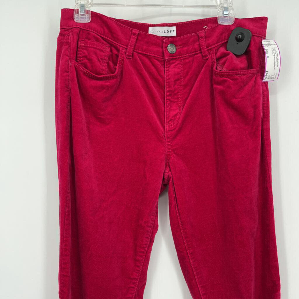 Loft Velvet Pants