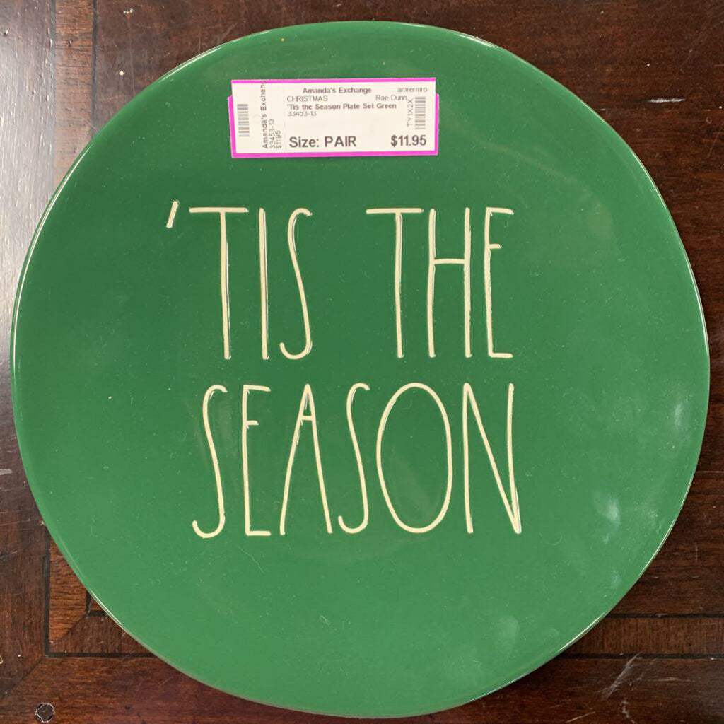 'Tis the Season Plate Set