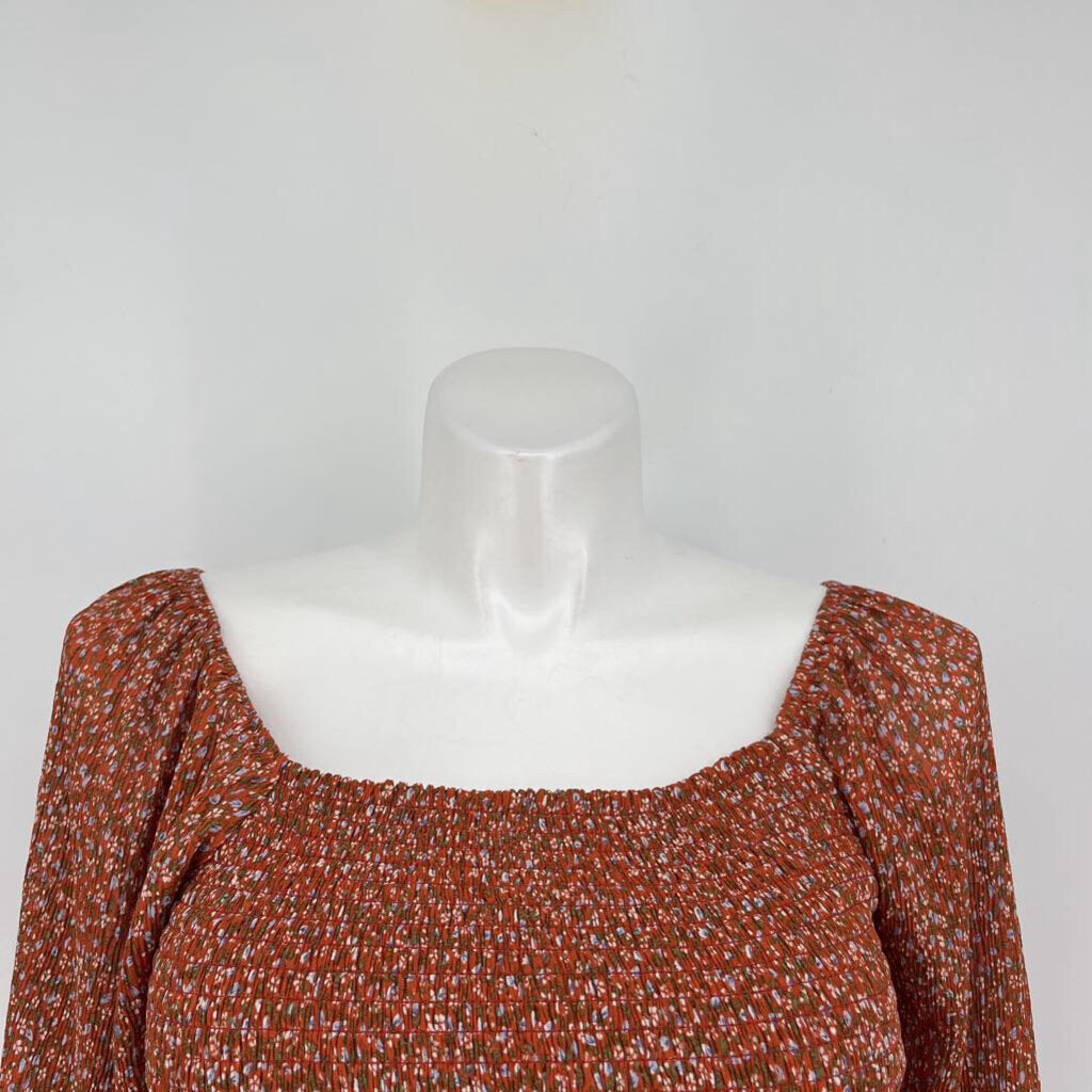 Paper Crane L/s Floral Shirt