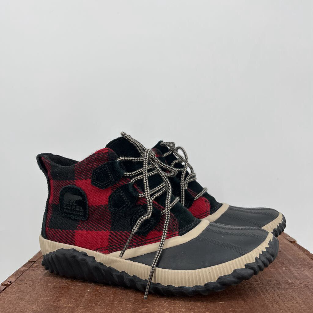 Sorel Checked Duck Boots