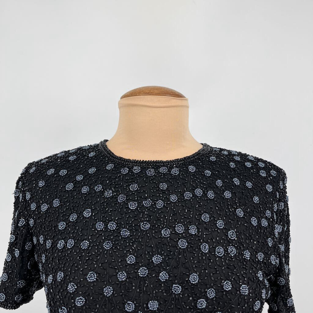 Adrianna Papell S/s Beaded Shirt