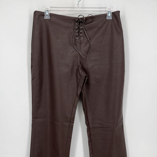 Superdown Faux Leather Pant