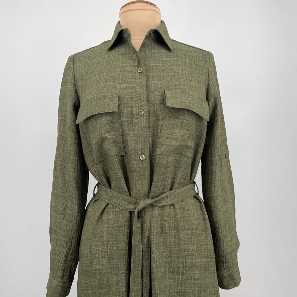 Max STudio L/s Shirt Dress