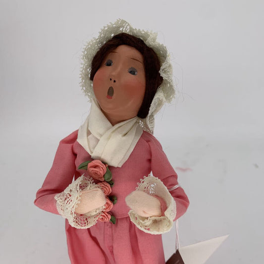 Lady Caroler w/ Basket