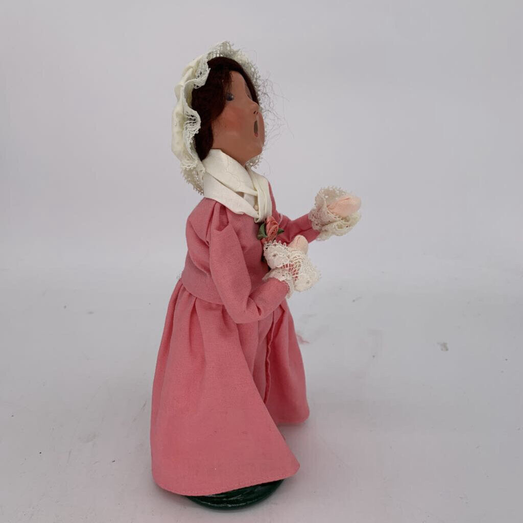 Lady Caroler w/ Basket