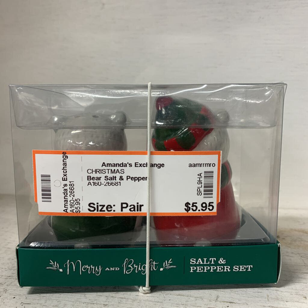 Bear Salt & Pepper