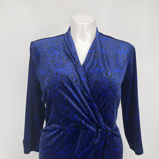 J Mclaughlin L/s Velour Dress