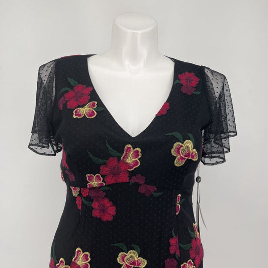 Adrianna Papell S/s Floral Dres