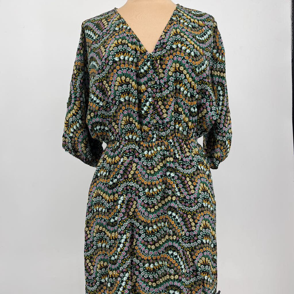 Loft 3/4 Slv Floral Dress