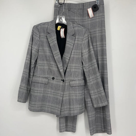 Ann Taylor 2pc Plaid Suit