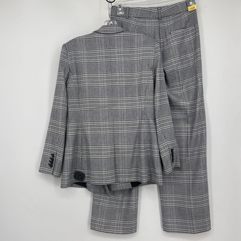 Ann Taylor 2pc Plaid Suit