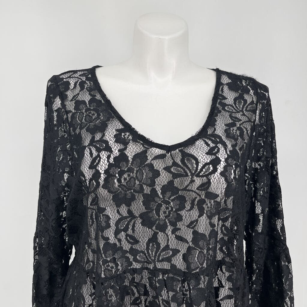 Torrid L/s Lace Shirt