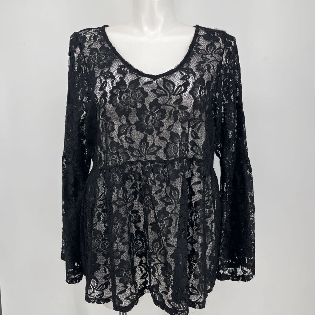 Torrid L/s Lace Shirt